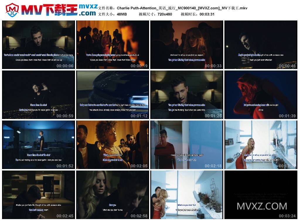 Charlie Puth-Attention_英语_流行_MC900140